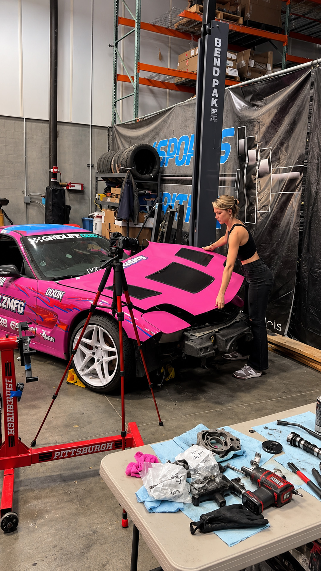 This car build features someone who prefers staying quiet