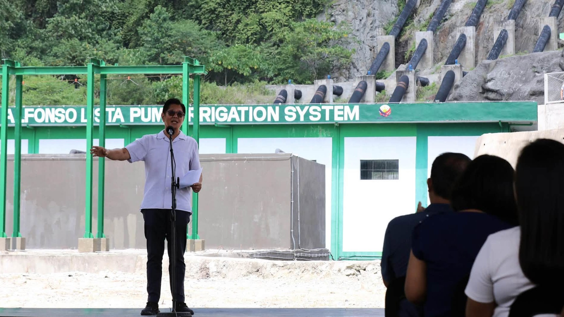 Marcos inaugurates pump irrigation system to boost rice production and ...