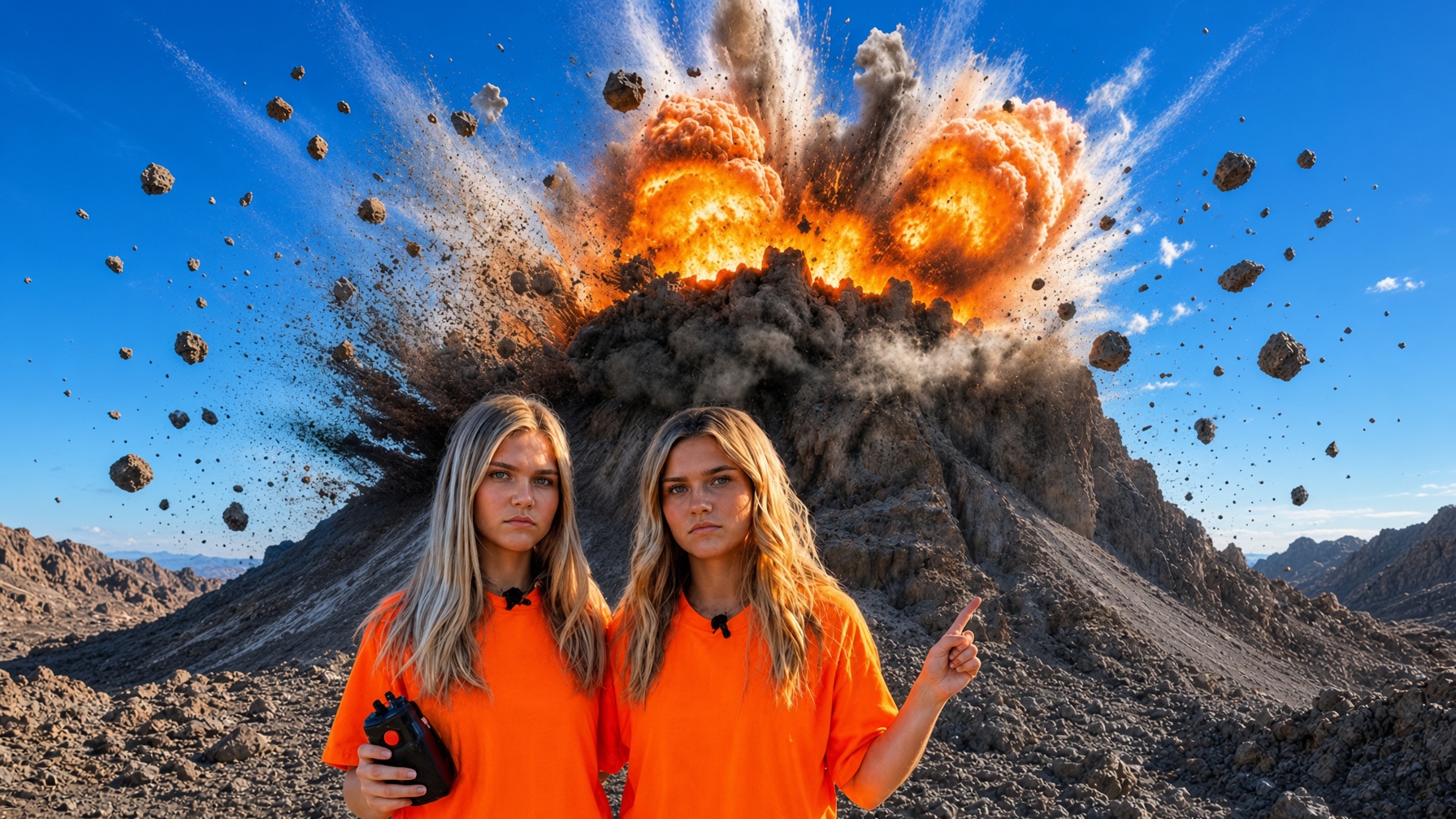 Can Tannerite break apart a mountain?