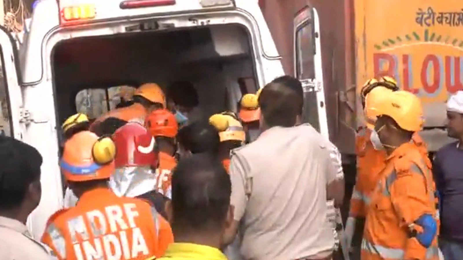 Father, son killed in building collapse in Delhi's Harsh Vihar