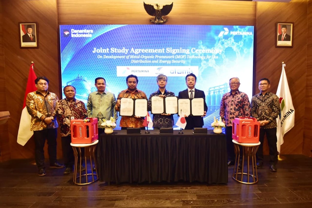 Pertamina kembangkan teknologi distribusi gas bersama mitra Jepang