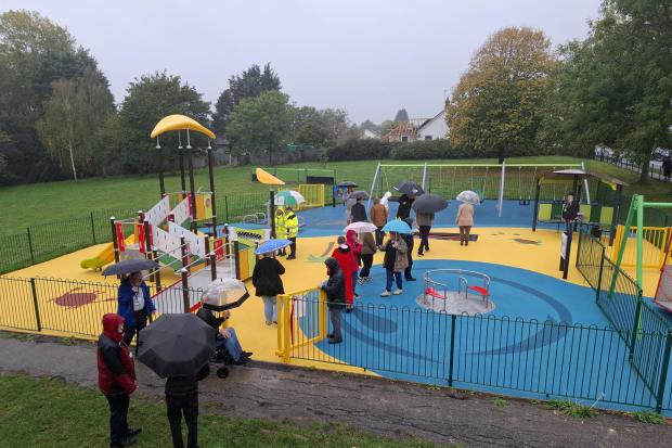 Inclusive play area opens with exciting new facilities for children