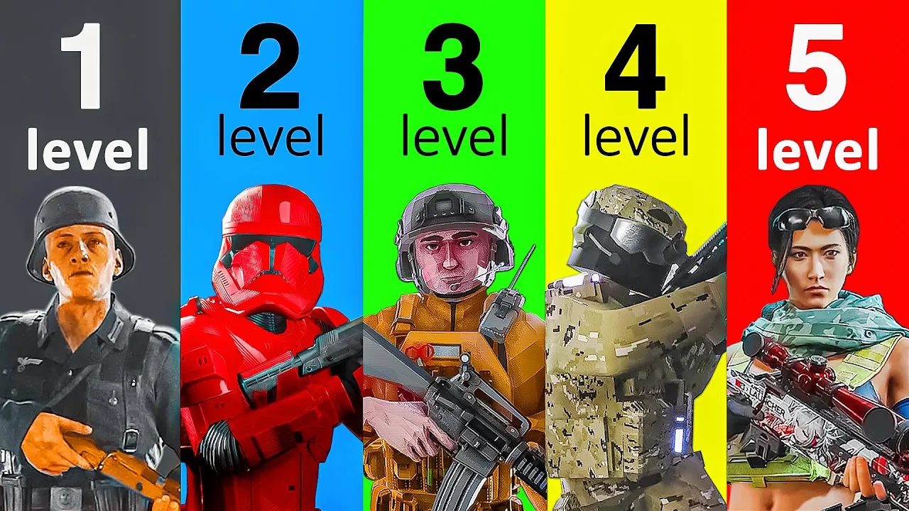 The 5 levels of Battlefield knockoffs