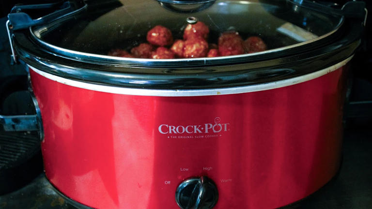 Super easy, these cranberry orange meatballs are perfect for any party