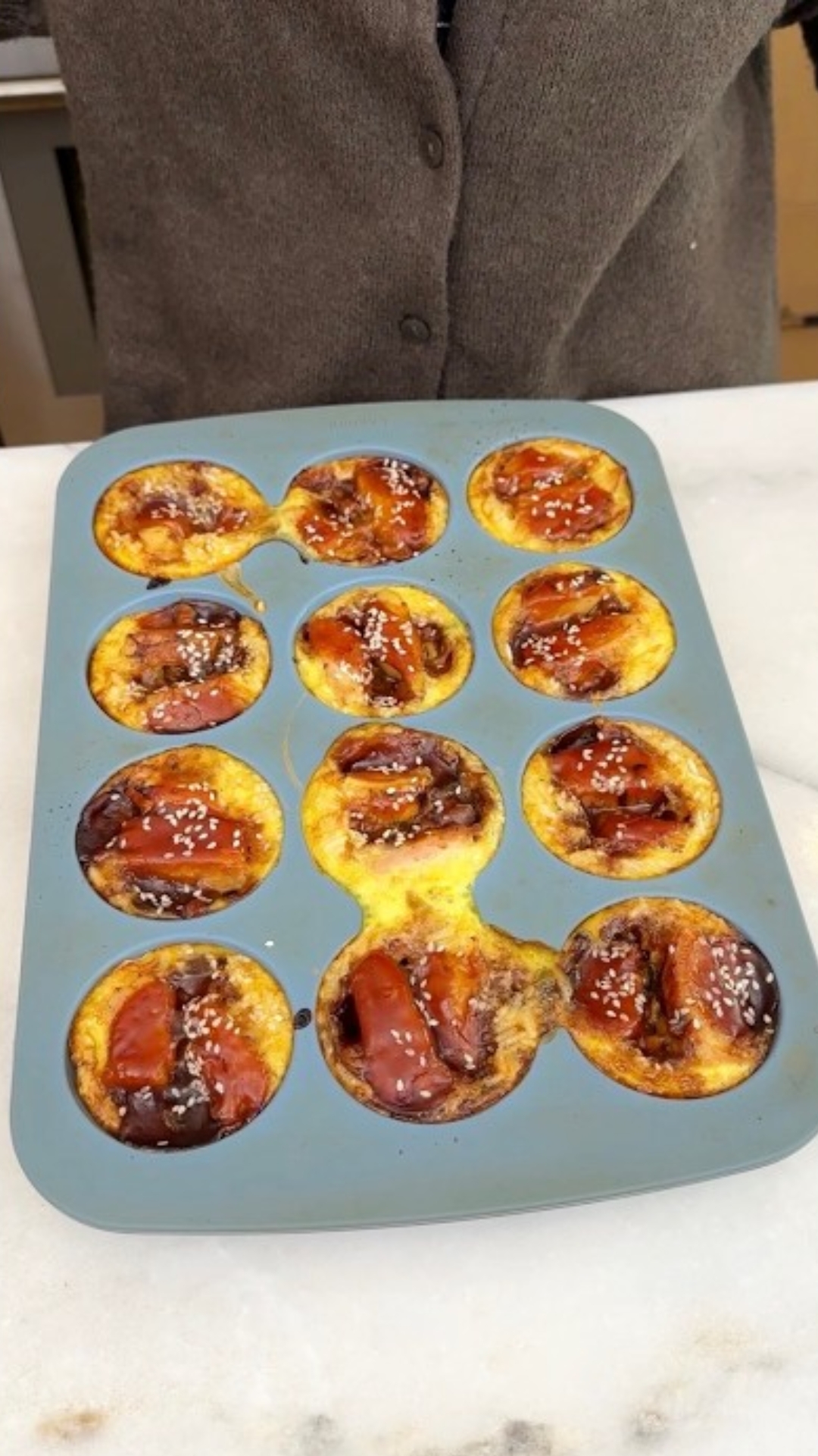 Chicken teriyaki fried rice cups combine rice, chicken and teriyaki sauce