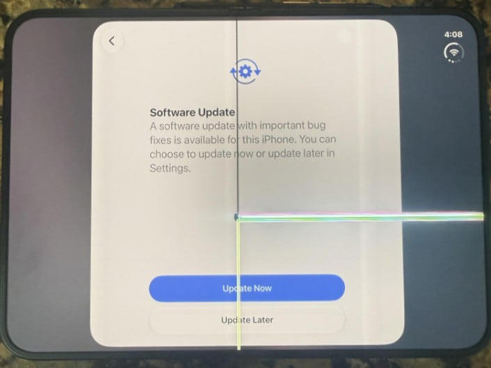 iPhone duo foldable screens crack in 'Crackgate'