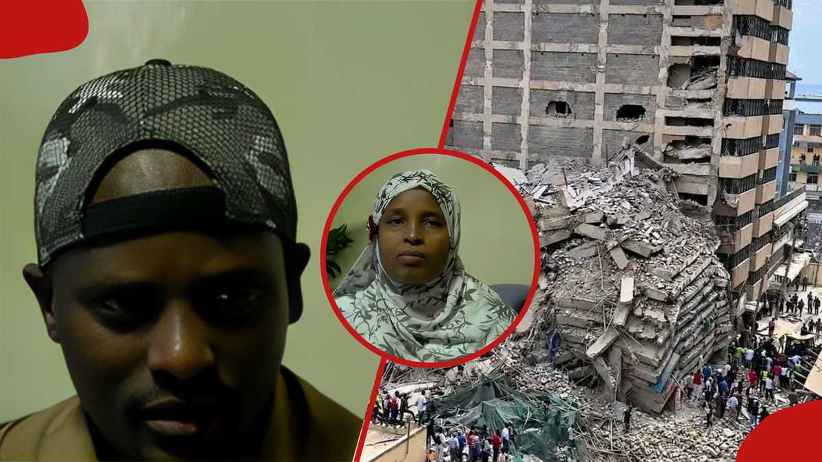 Eastleigh building collapse: Nairobi man weeps as wife is rescued after ...