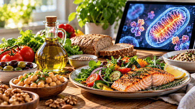 Mediterranean diet may help protect the heart and brain through tiny ...
