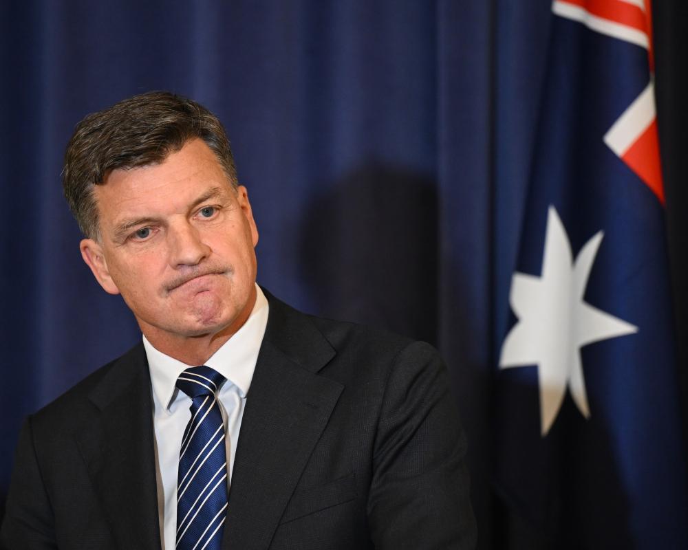 Angus Taylor criticised for 'tone deaf' response to alleged attack on Helen Haines