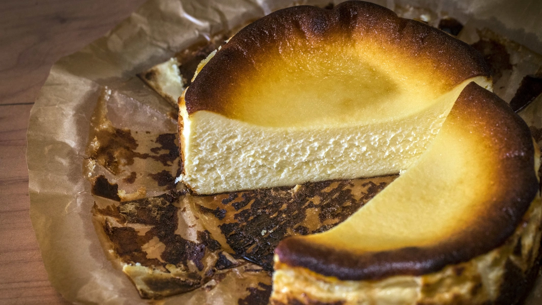 Basque cheesecake love story in every bite