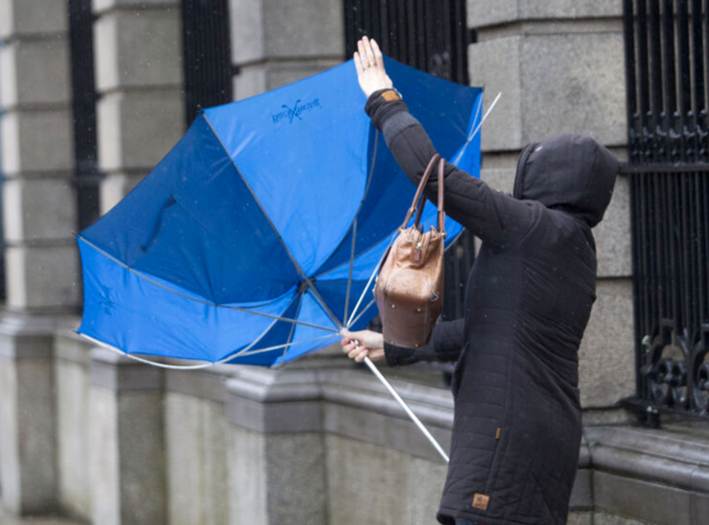 Status yellow wind warning in effect across 11 counties until midnight