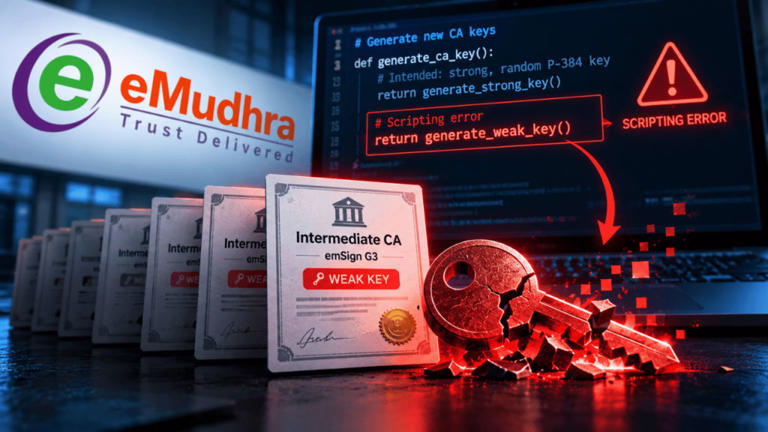 eMudhra apologises after weak keys expose 8 intermediate CAs: Here is ...