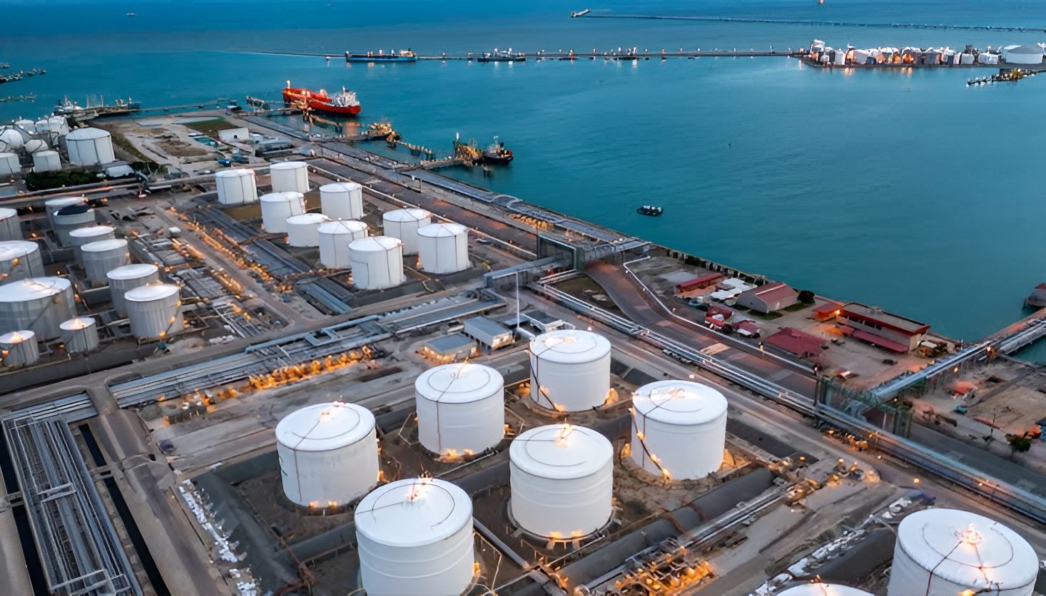 Global oil system prevented shortages by draining one billion-barrel buffer