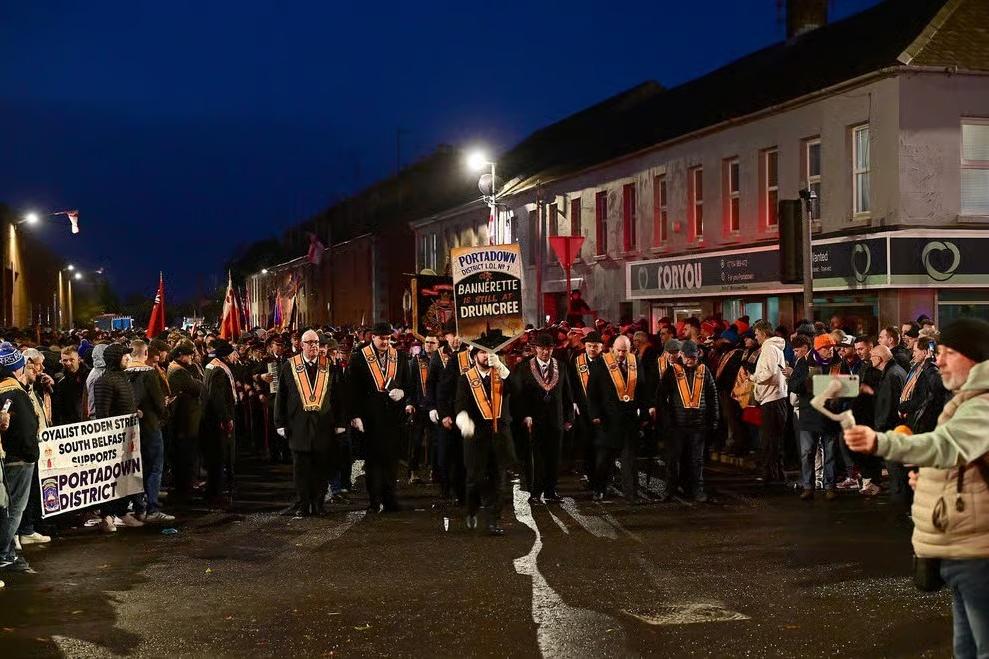 Thousands attend Portadown rally backing local Orangemen over banned ...