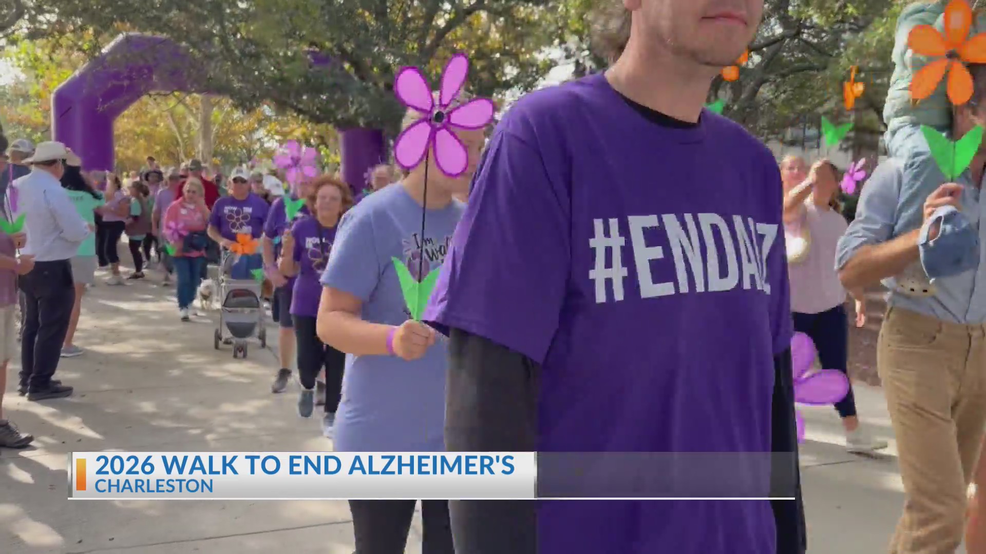 2026 Walk to End Alzheimer's held in Charleston