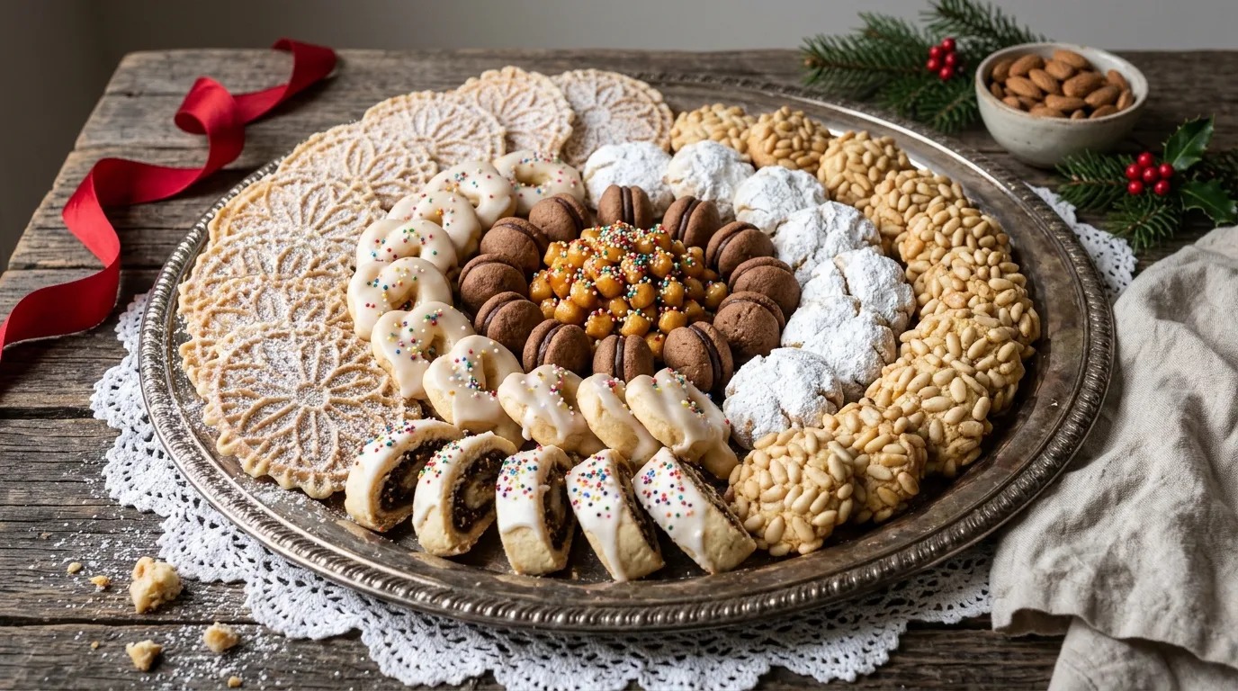 Nonna’s Christmas cookie tray had rules: 17 Italian Christmas cookies ...