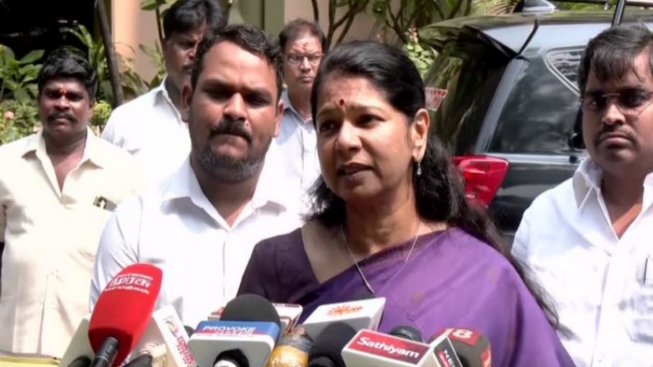 DMK leader Kanimozhi slams TVK government over law and order crisis