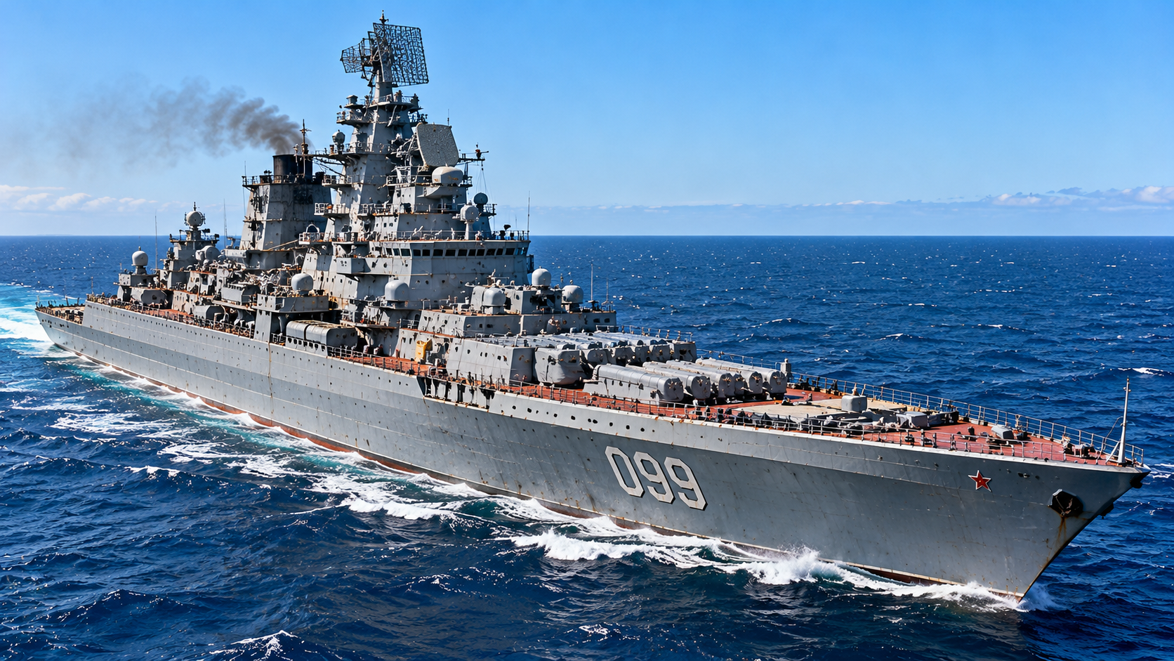 Why Russia's nuclear-powered battlecruiser still has a smokestack