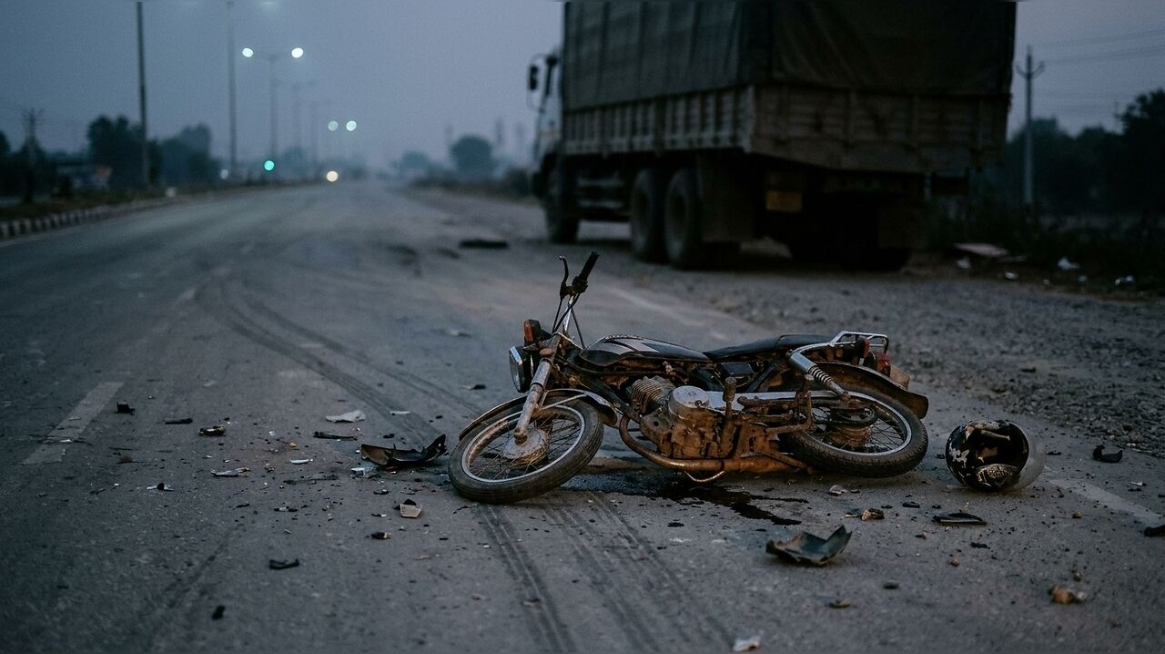 Two dead, three injured in string of road accidents across Bhiwandi
