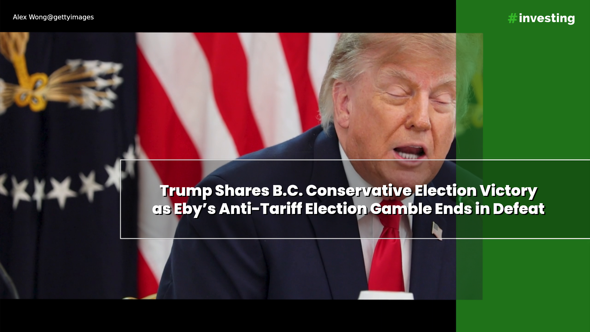 Trump shares BC conservative election victory as Eby's anti-tariff ...