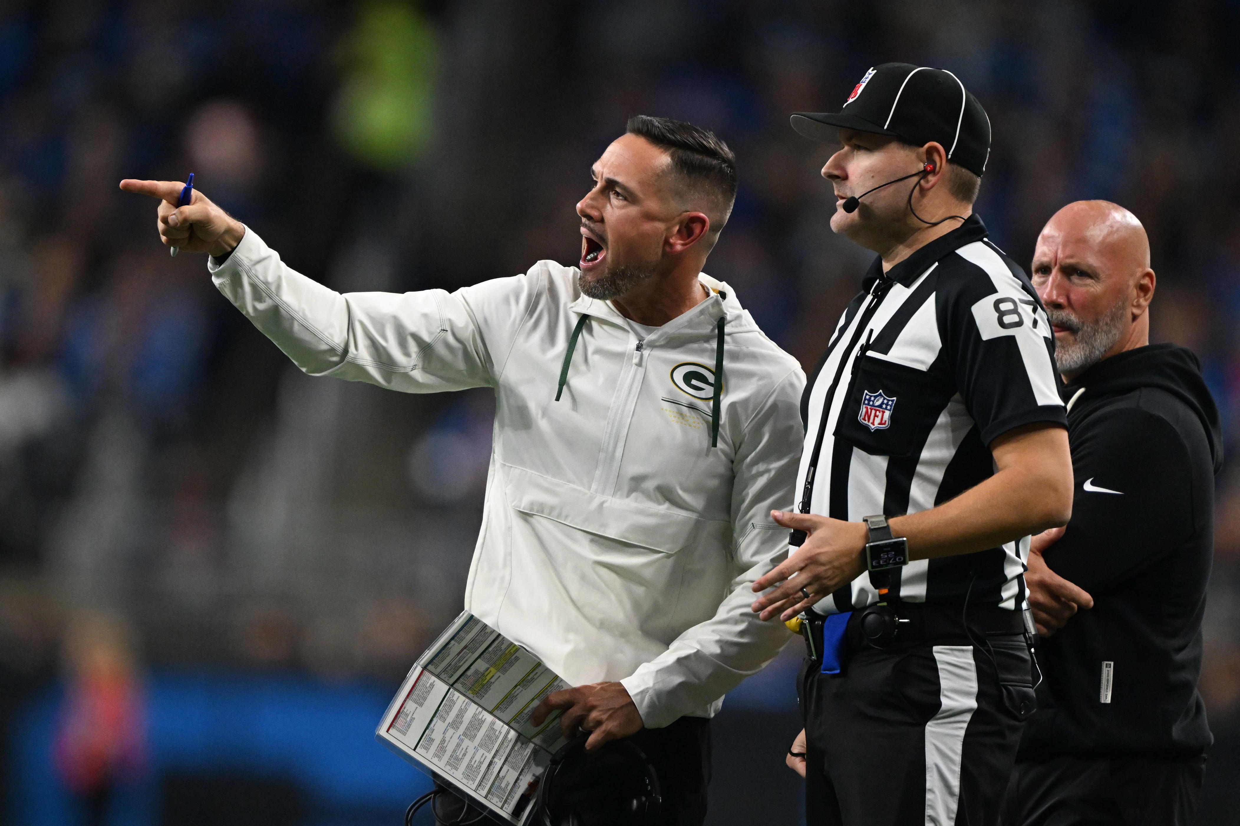 Lions-Packers referee comments on pair of penalties in pool report