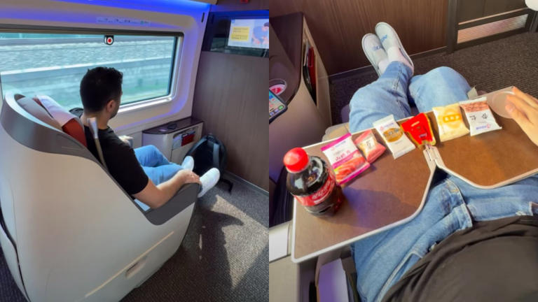 ₹79,000 for a trip? Inside China's luxury high-speed train with an ...