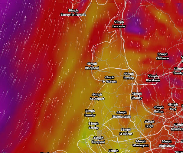 Blackpool set for another blast of strong winds as Met Office issues ...