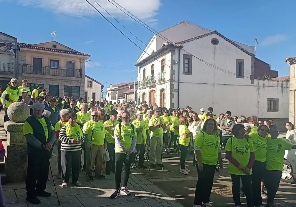 Trescientas personas recorren Los Santos en la marcha contra el cáncer