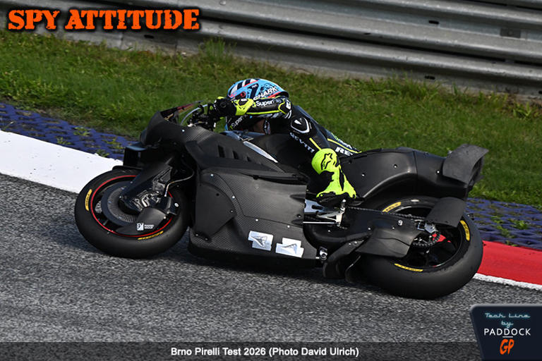 « Spy Attitude » technique MotoGP 2027 : Aprilia RS-GP