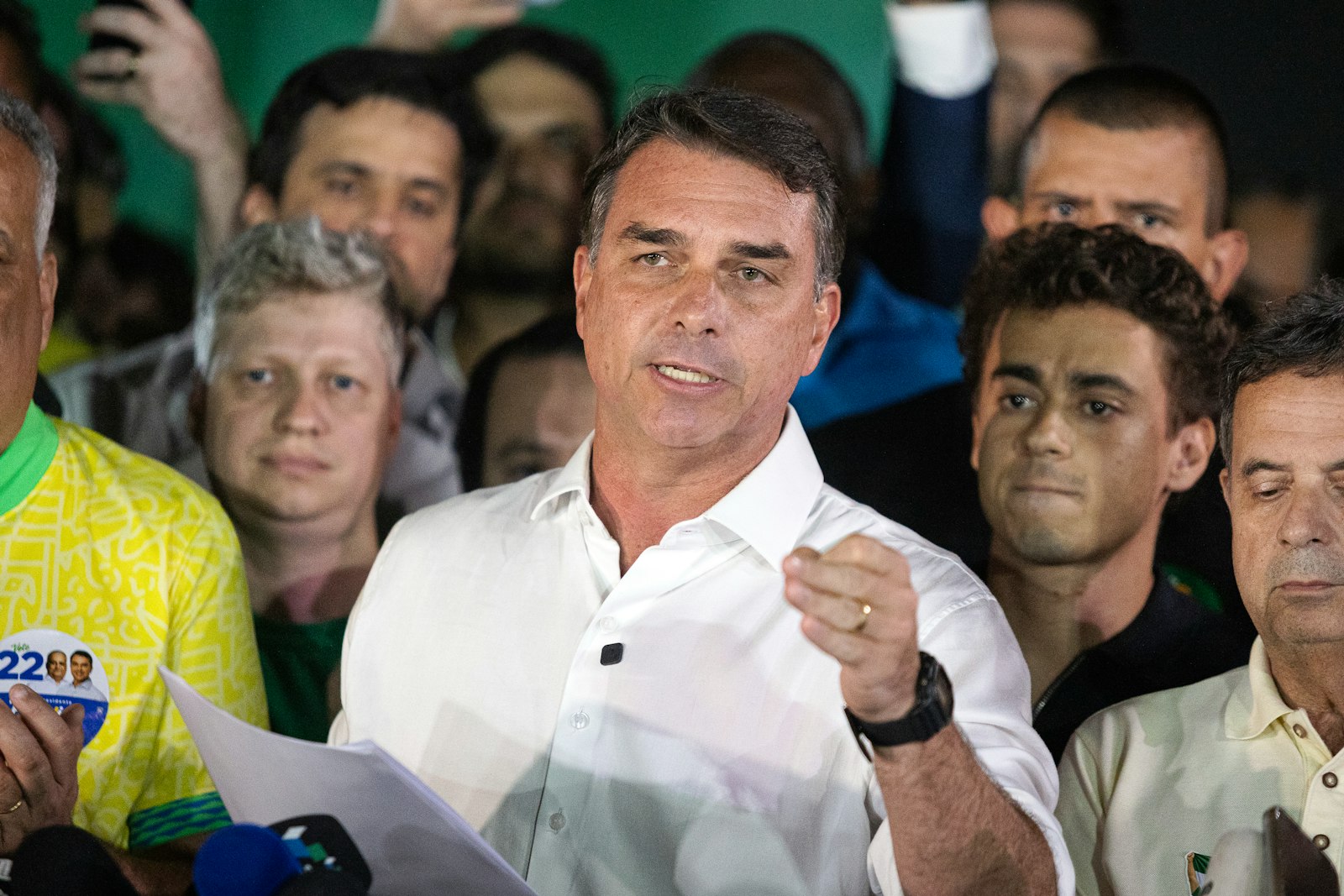 Brazil’s far-right leader rejects election as results roll in