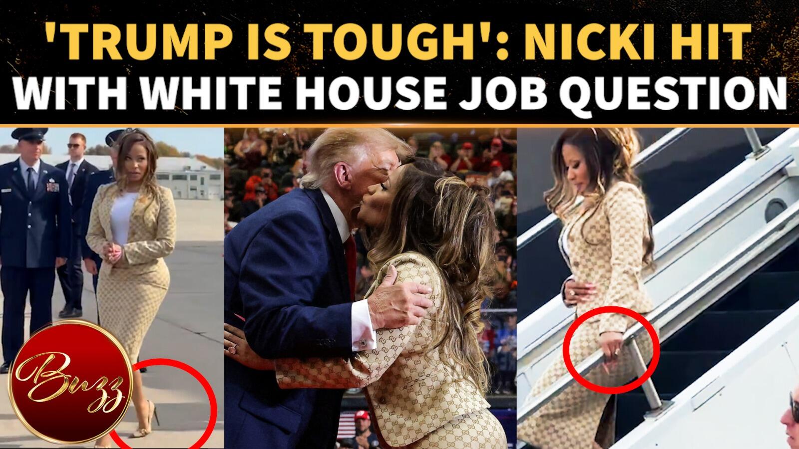 Nicki Minaj’s awkward Air Force One descent; rapper faces next press ...