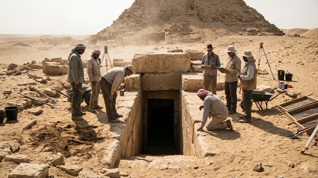 They thought Egypt’s 3,000-chamber labyrinth was gone forever... then ...