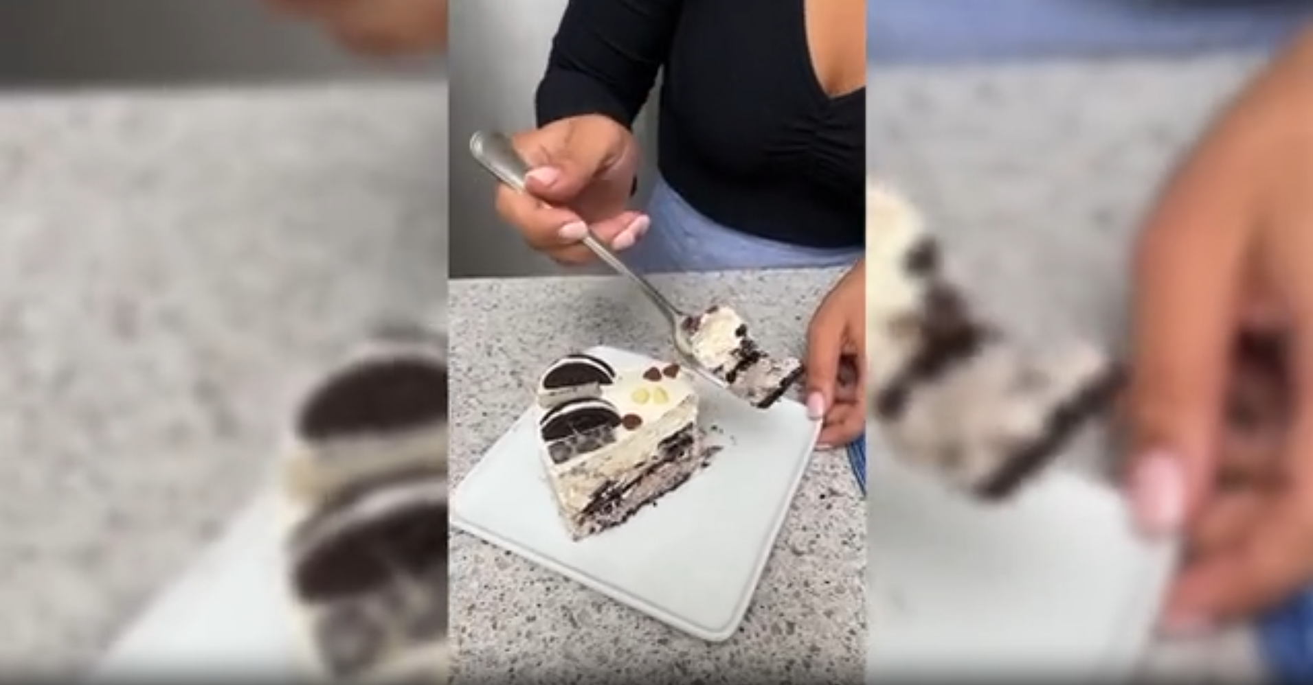 Easy homemade Oreo ice cream cake recipe