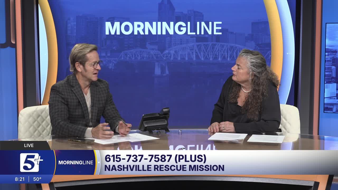 MorningLine: Meet the new CEO of Nashville Rescue Mission Pt2