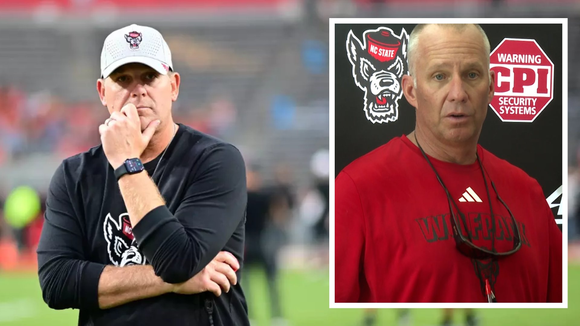 Wolfpack shake-up: Interim head football coach Todd Goebbel speaks ...