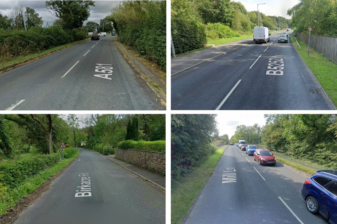 3-week-long road closure & other major roadworks starting in Chorley ...