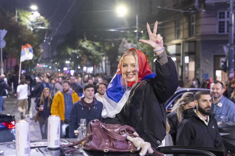 'Smells of freedom': Serbians hopeful after landmark election