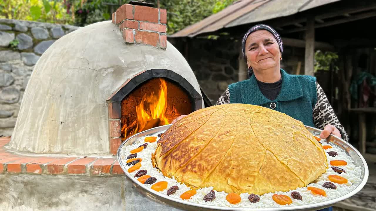 Rice, chestnuts and dried fruits come together in this traditional ...