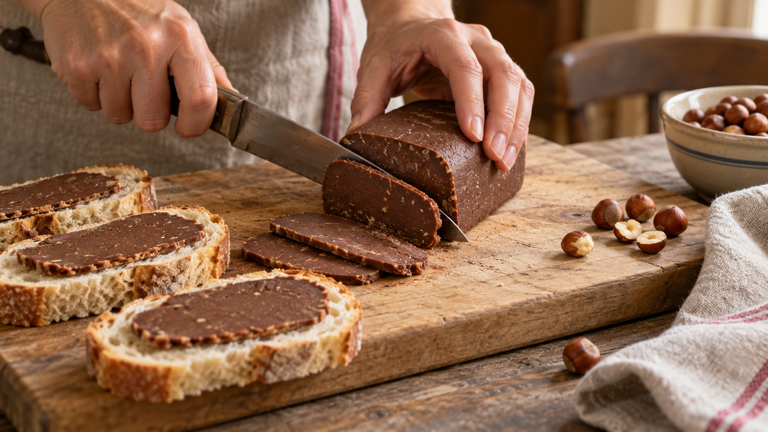 Before Nutella came in a jar, it was sliced like bread