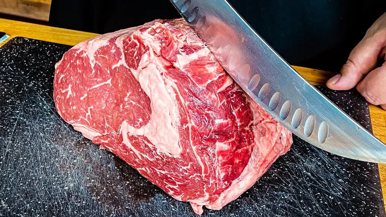 Black-Angus-Rib-Eye mit Bernd Zehners schneller Bratmethode