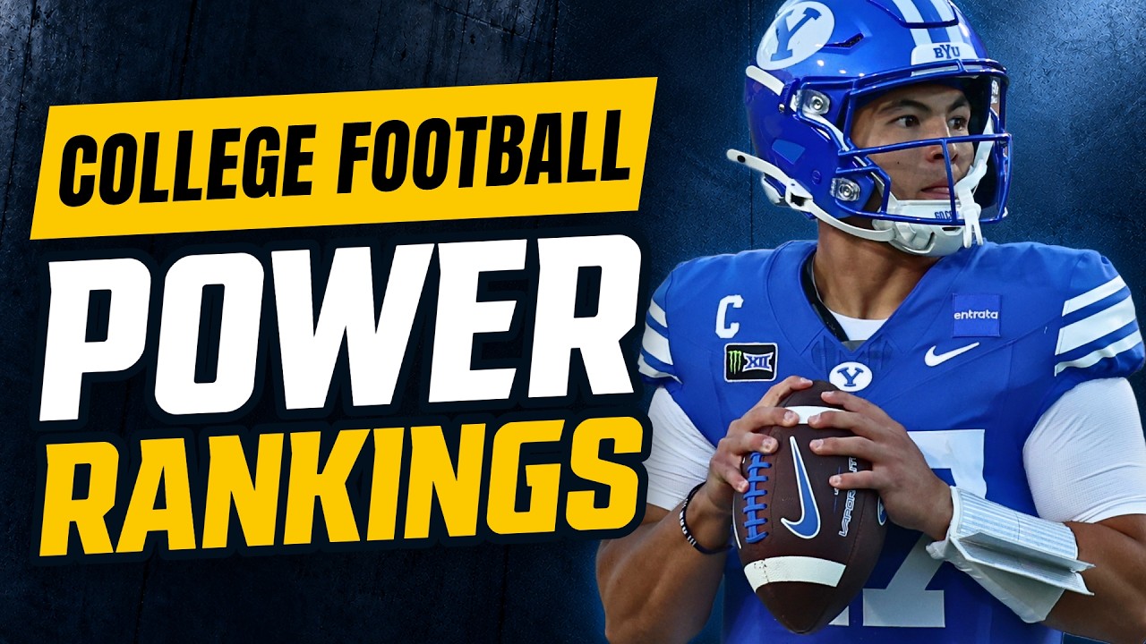 College football power rankings after week 8: Who's the best team in ...