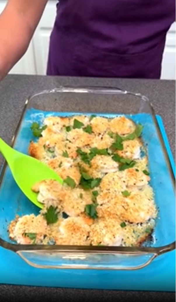 Crispy garlic Parmesan shrimp with a savory finish