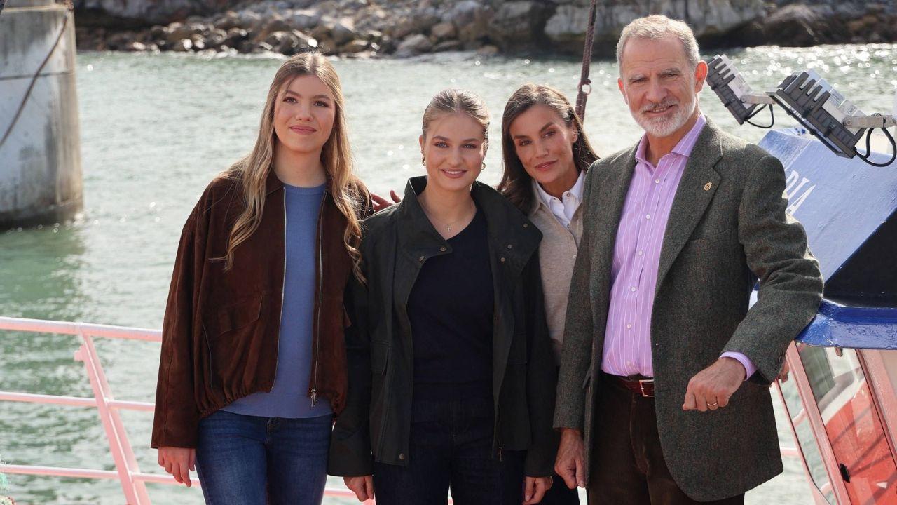 Queen Letizia of Spain takes an unexpected tumble on boat during royal ...