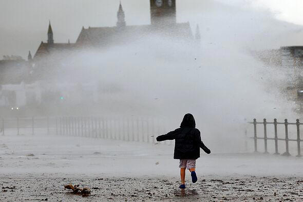 Dramatic moment Jet2 plane veers off UK airport runway during Storm Boelo