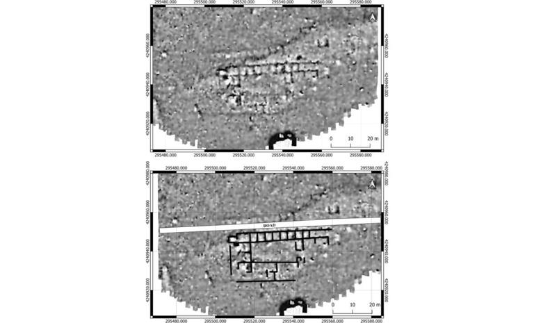 Archaeologists uncover a 1,290-square-meter Roman building with an ...