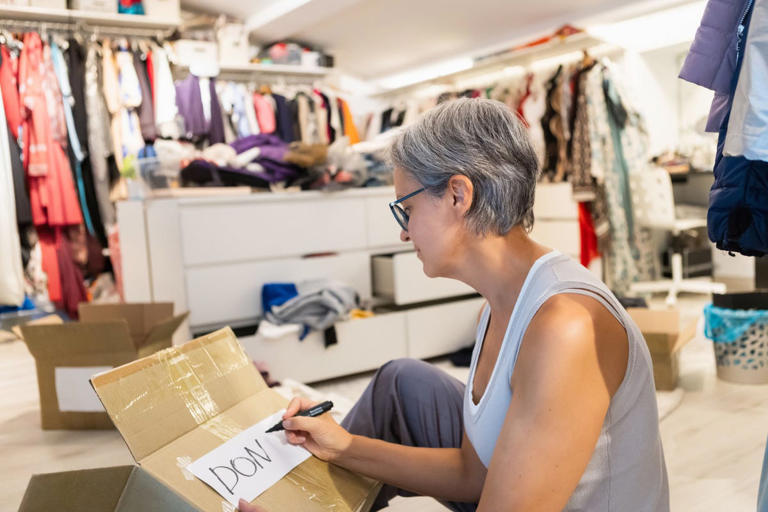 The 'set it aside' decluttering method clears space fast and shows what ...