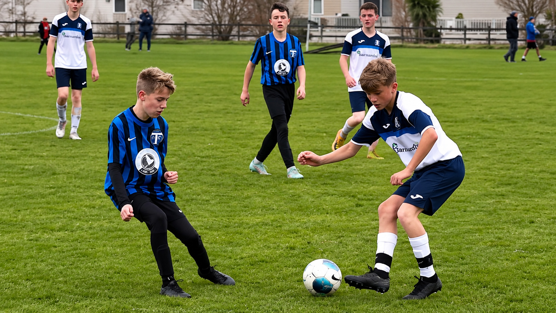 One unexpected touch leaves the defender completely confused