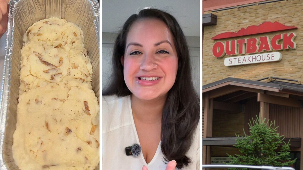 Woman orders $75 family deal from Outback Steakhouse. Then she sees ...