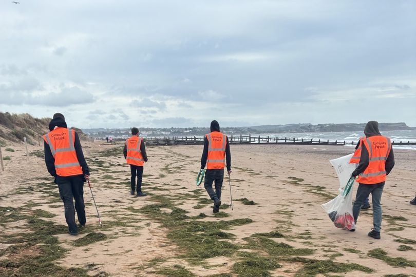Offenders on community service sent to clean popular Devon beaches