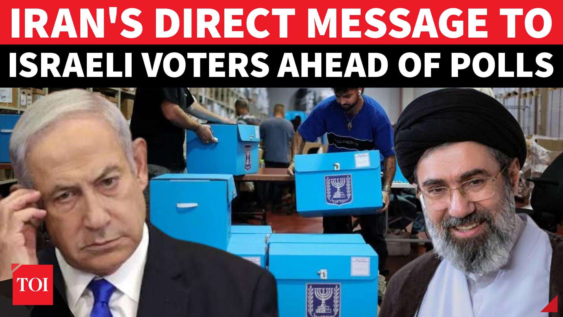 Iran's shock message to Israeli voters on Netanyahu ahead of crucial ...